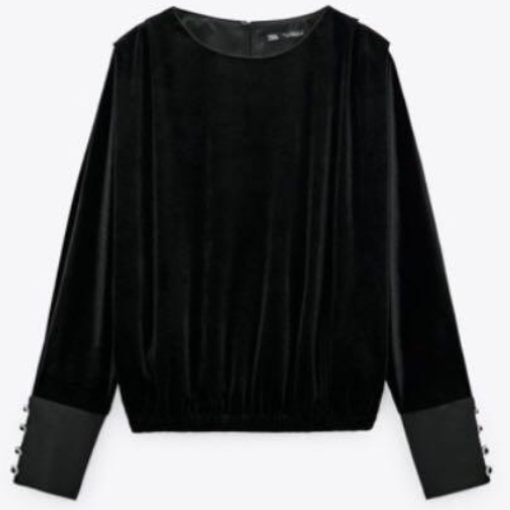 COPY - Gothic velvet blouse